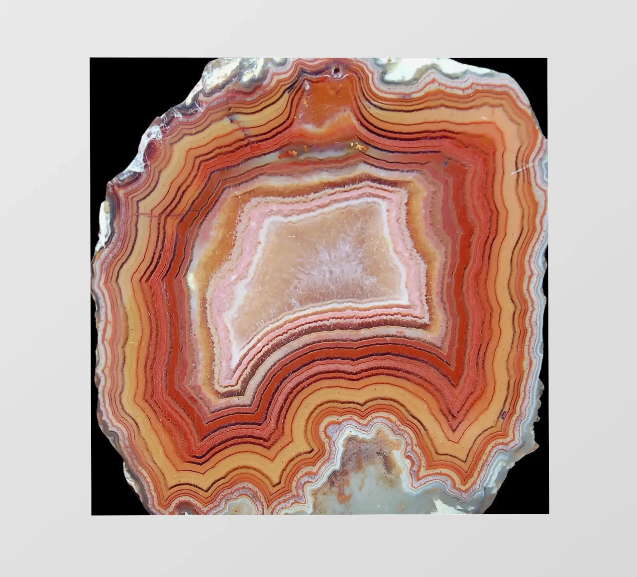 Texture fetta d'agata 43 telo in pvc da Gemstone Textures