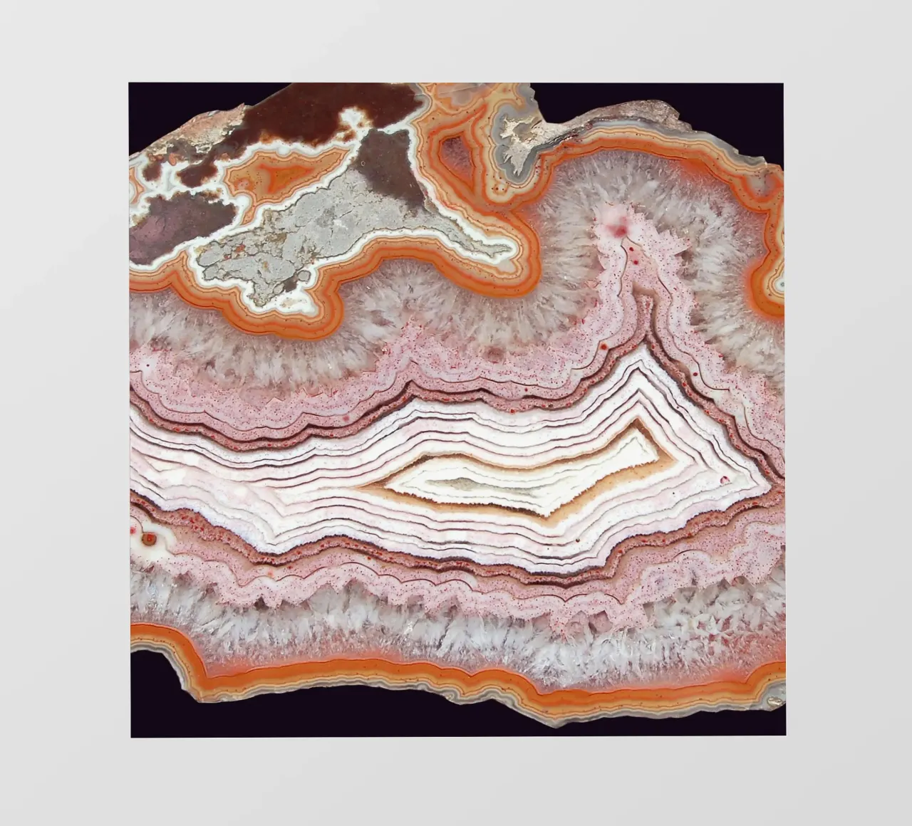 Agate Slice Texture 46 photo wallpaper by Gemstone Textures