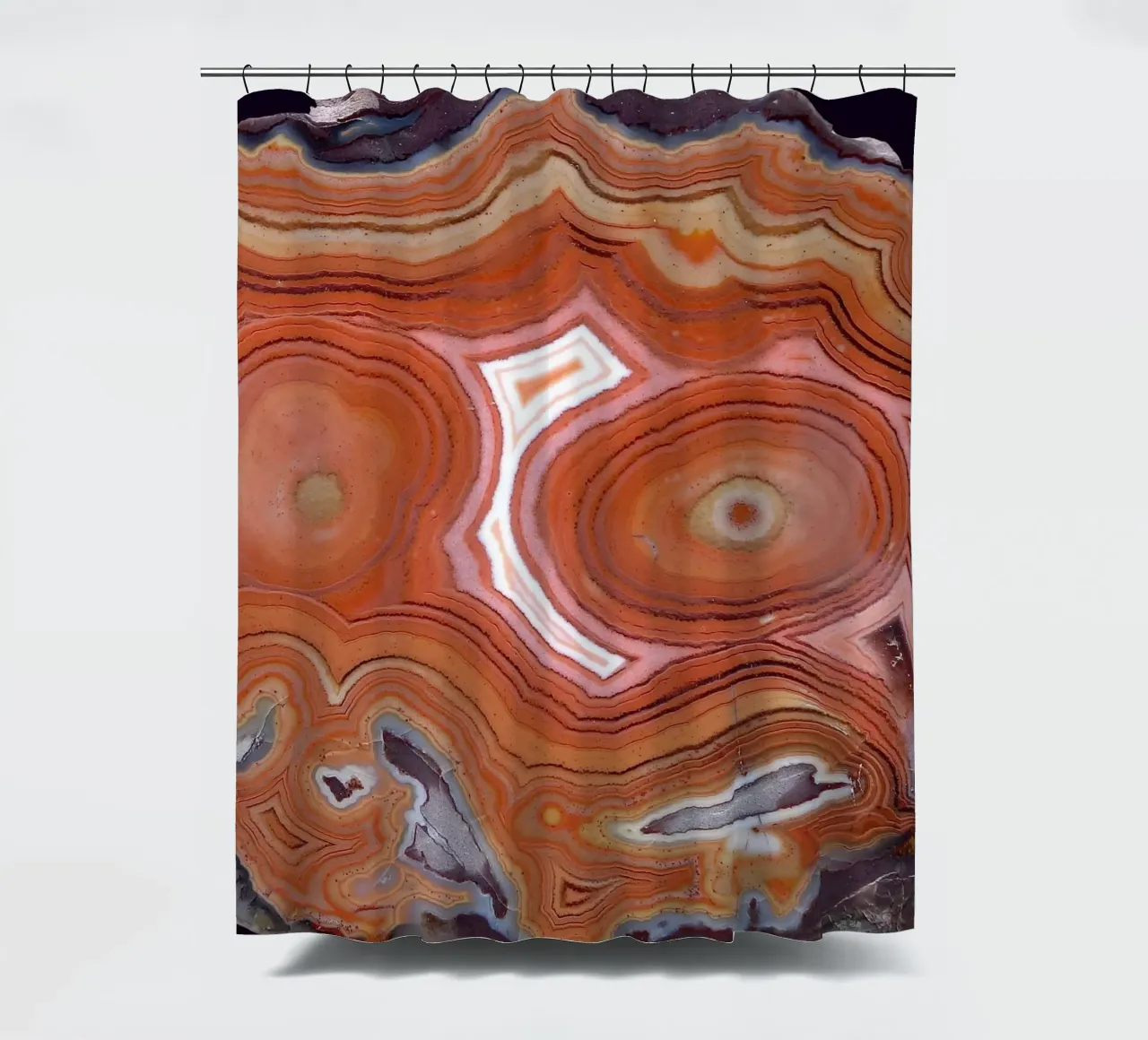 Agata Fetta Texture 50 tenda da doccia da Gemstone Textures