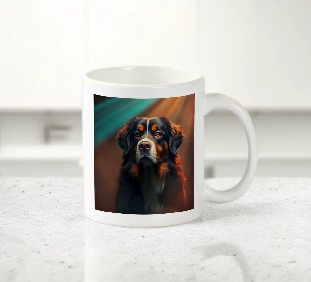 Bellissimo cane da montagna bernese #180 tazza in ceramica da Yumis.Beargang.and.Me
