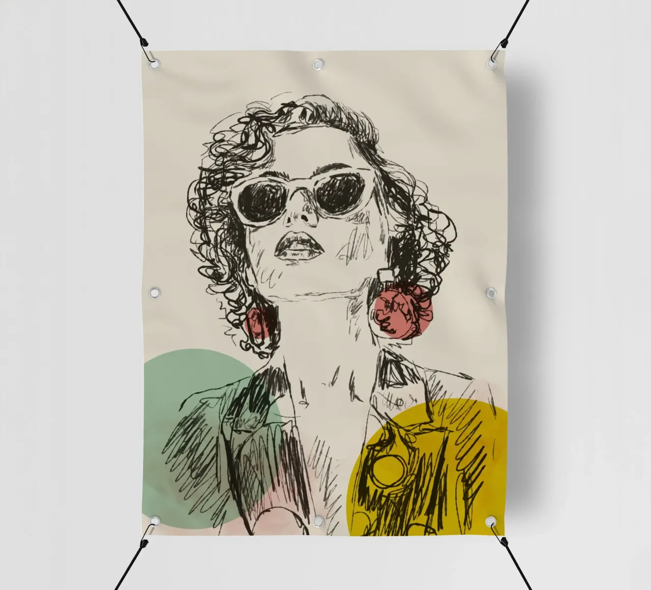 Vintage Vibes telo in pvc da Indigo Rain