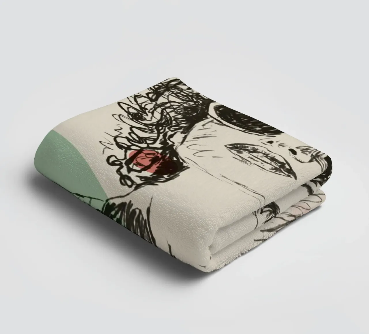 Vintage Vibes asciugamano da bagno da Indigo Rain