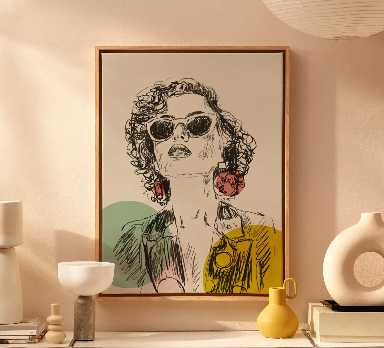 Vintage Vibes canvas by Indigo Rain