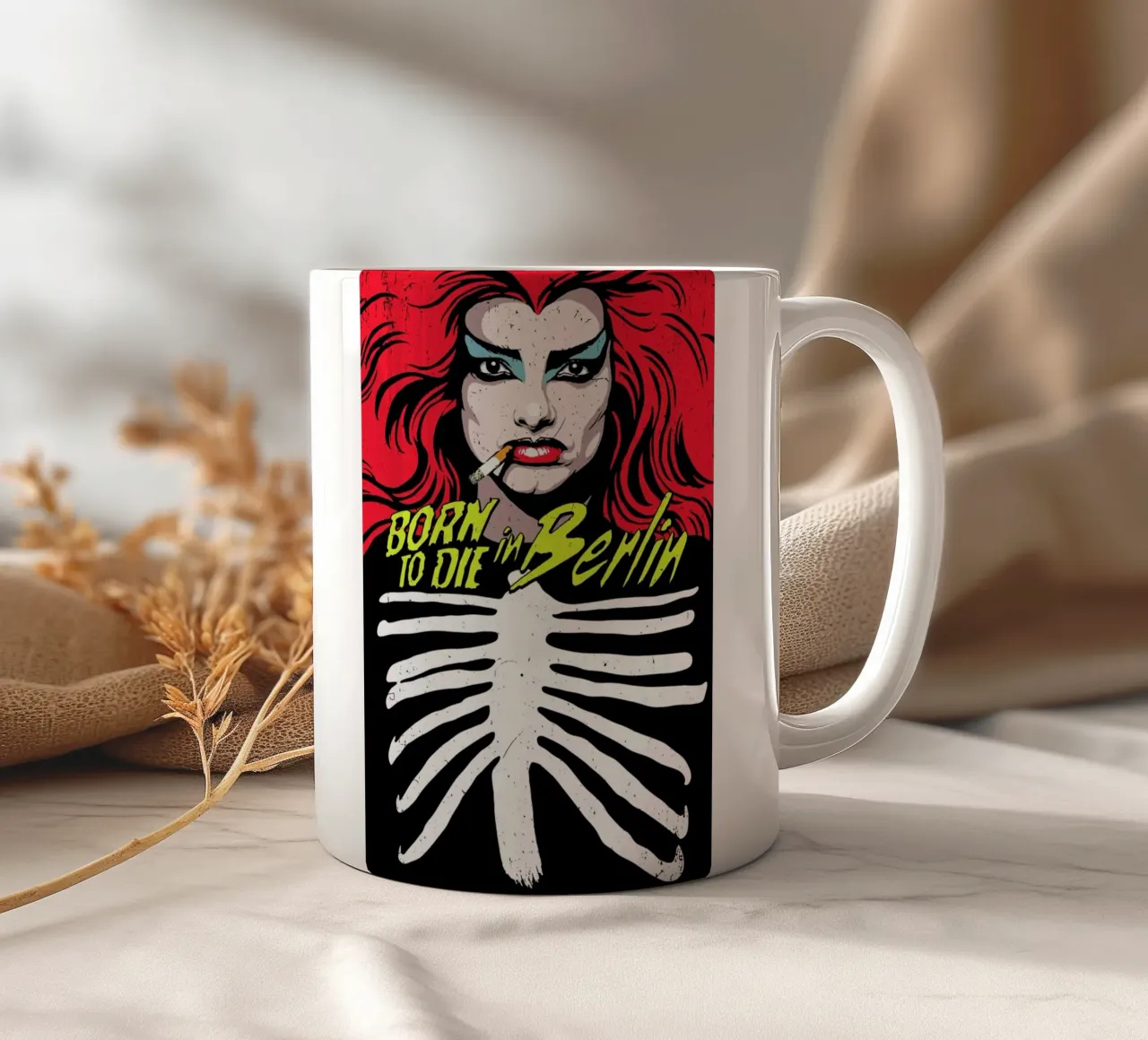 Berlin tazza in ceramica da Butcher Billy