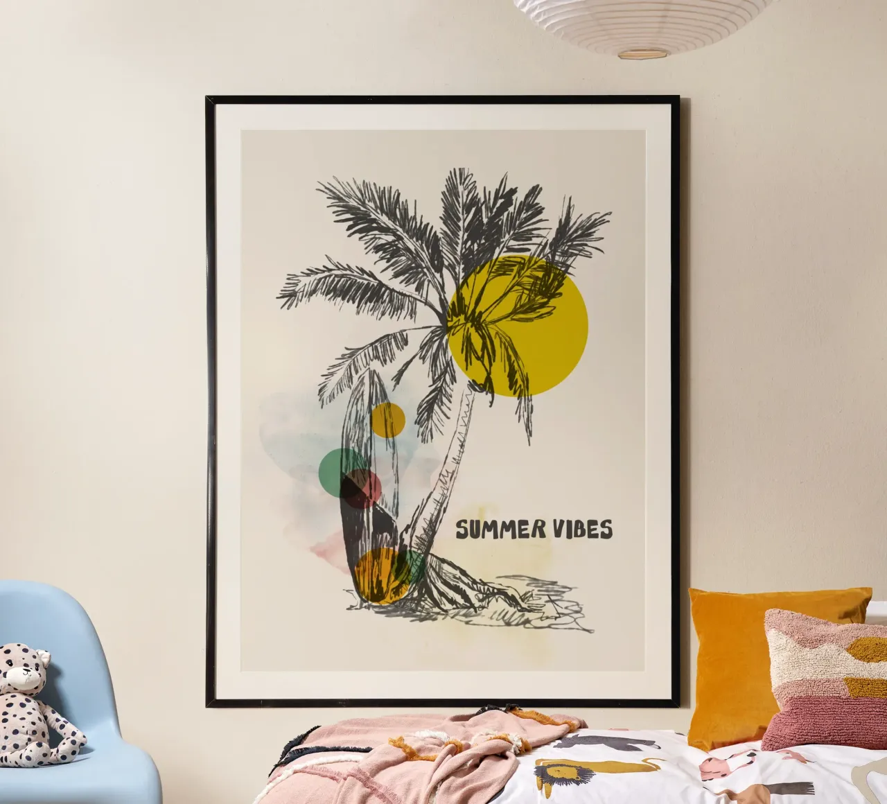 Tropical Sketch poster da Indigo Rain