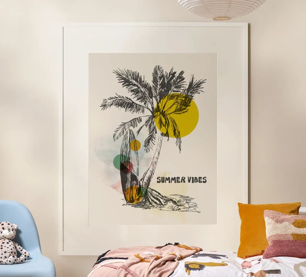 Tropical Sketch poster da Indigo Rain
