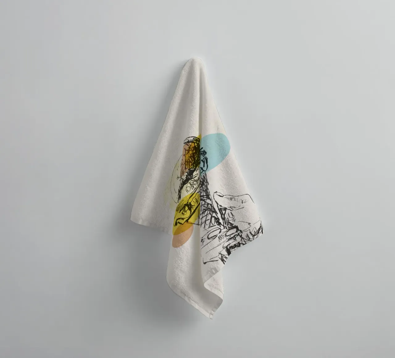 Ice Cream Mood asciugamano da bagno da Indigo Rain