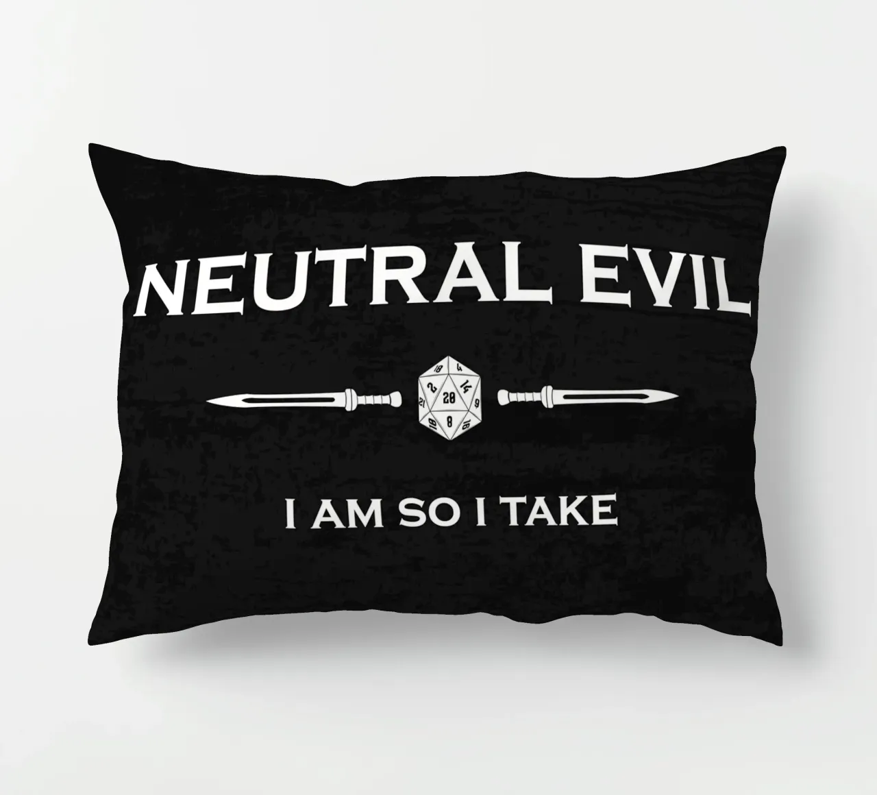 Neutral Evil - Io sono e quindi prendo cuscino da pixelbull - medieval art and more