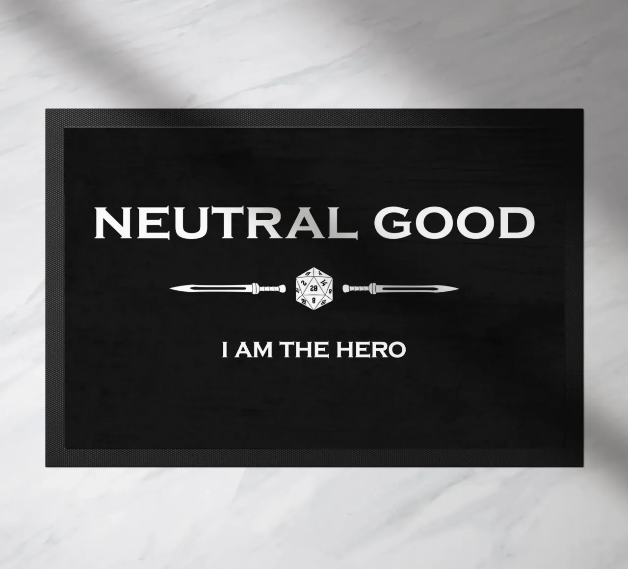 Neutro buono - Io sono l'eroe zerbino da pixelbull - medieval art and more