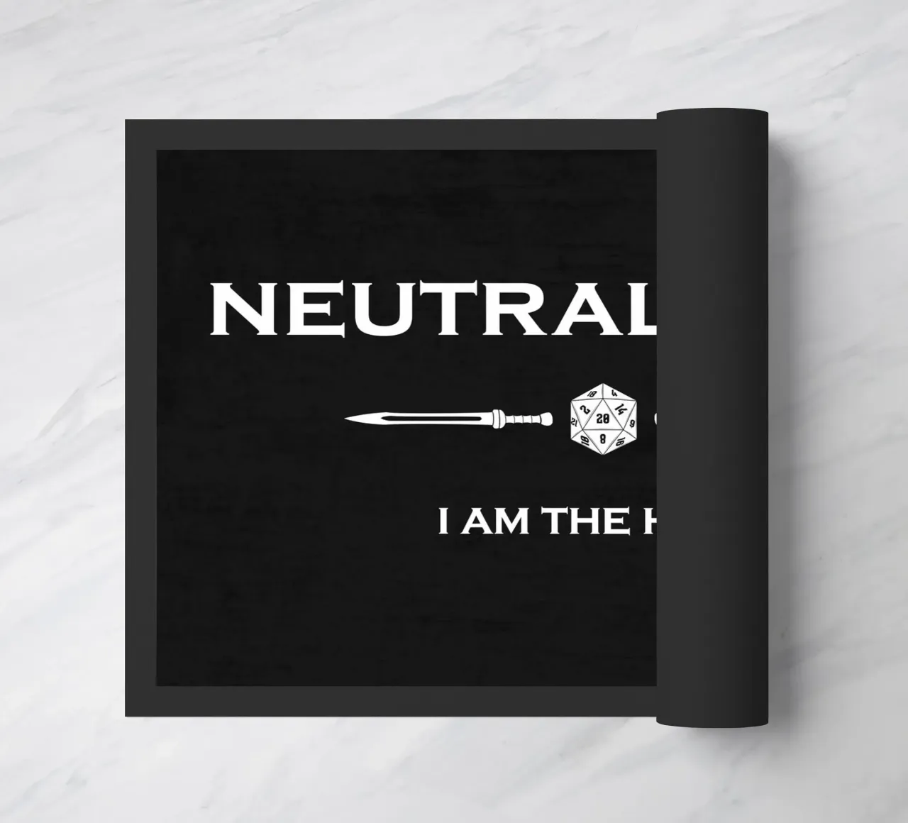 Neutro buono - Io sono l'eroe zerbino da pixelbull - medieval art and more