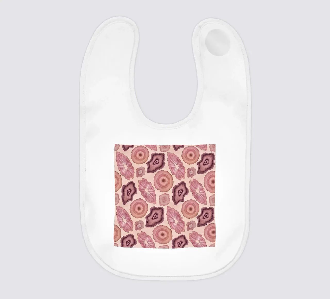 Modello Agata Rosa 01 bavaglino da Gemstone Textures