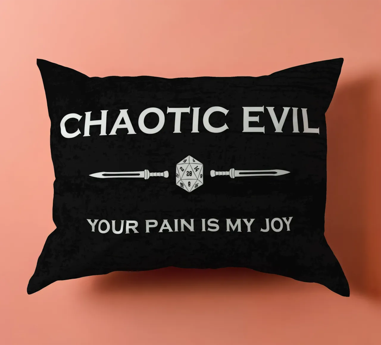 Chaotic Evil - Il tuo dolore è la mia gioia cuscino da pixelbull - medieval art and more