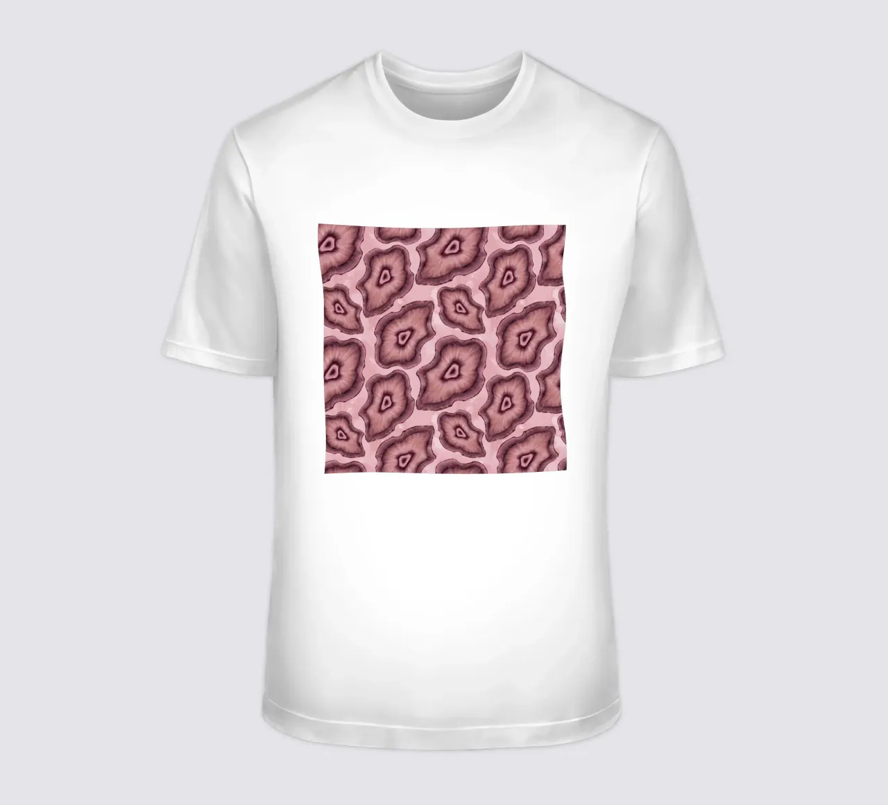 Agata rosa Modello 03 t-shirt da Gemstone Textures