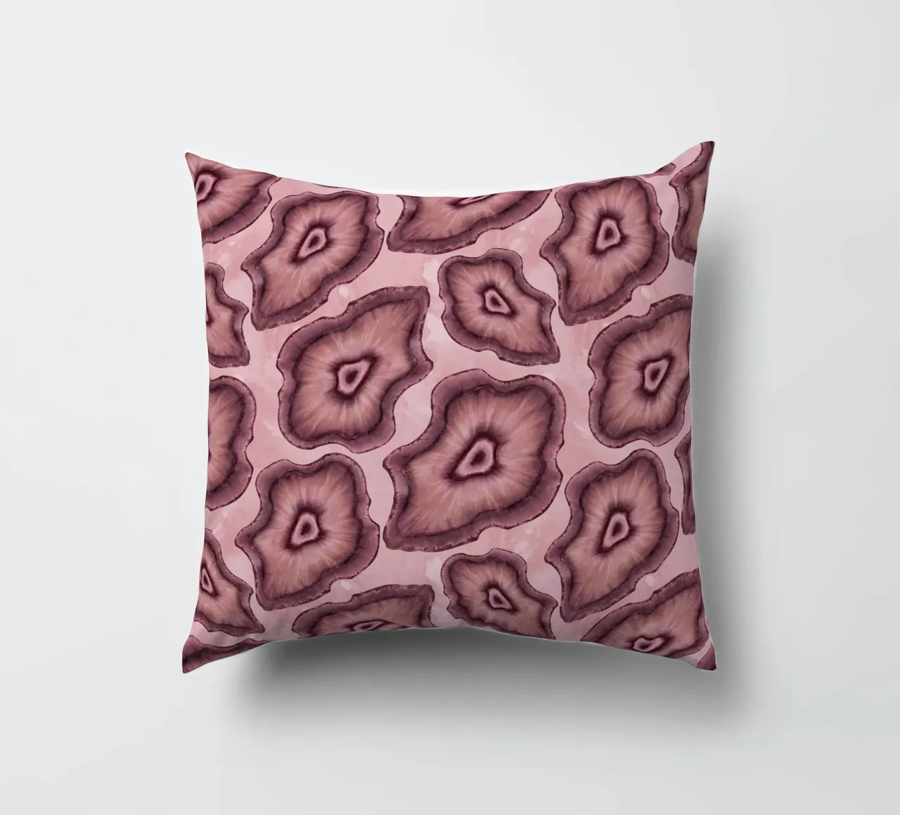 Agata rosa Modello 03 cuscino da Gemstone Textures