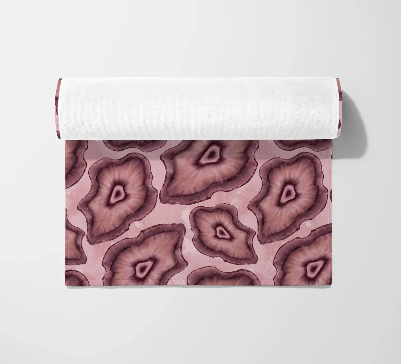 Agata rosa Modello 03 telo mare da Gemstone Textures