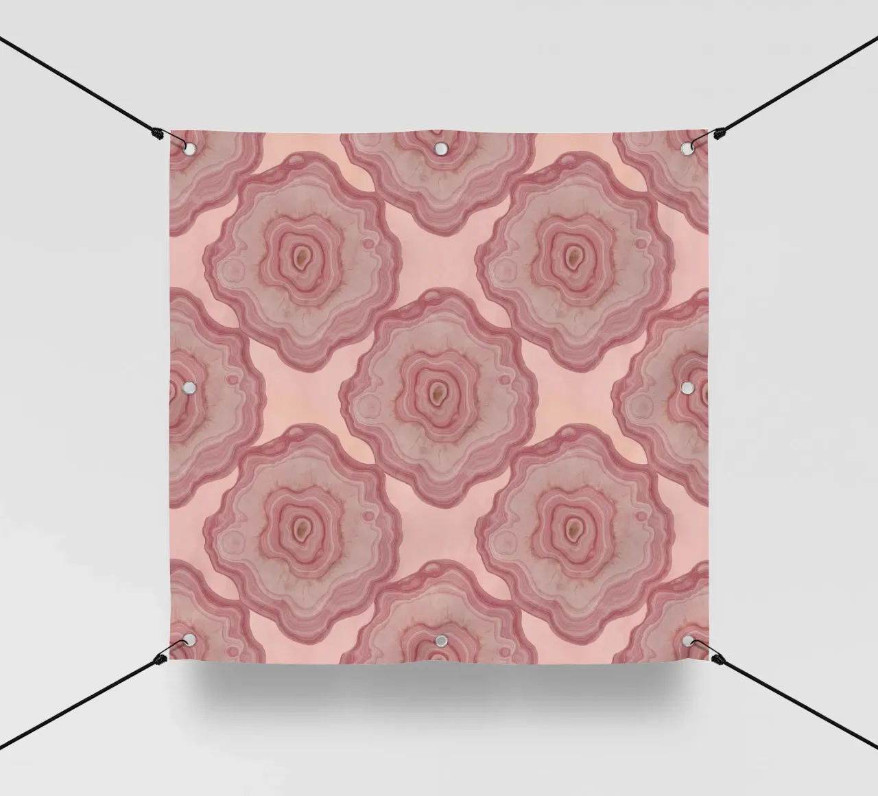 Agata rosa Modello 04 telo in pvc da Gemstone Textures