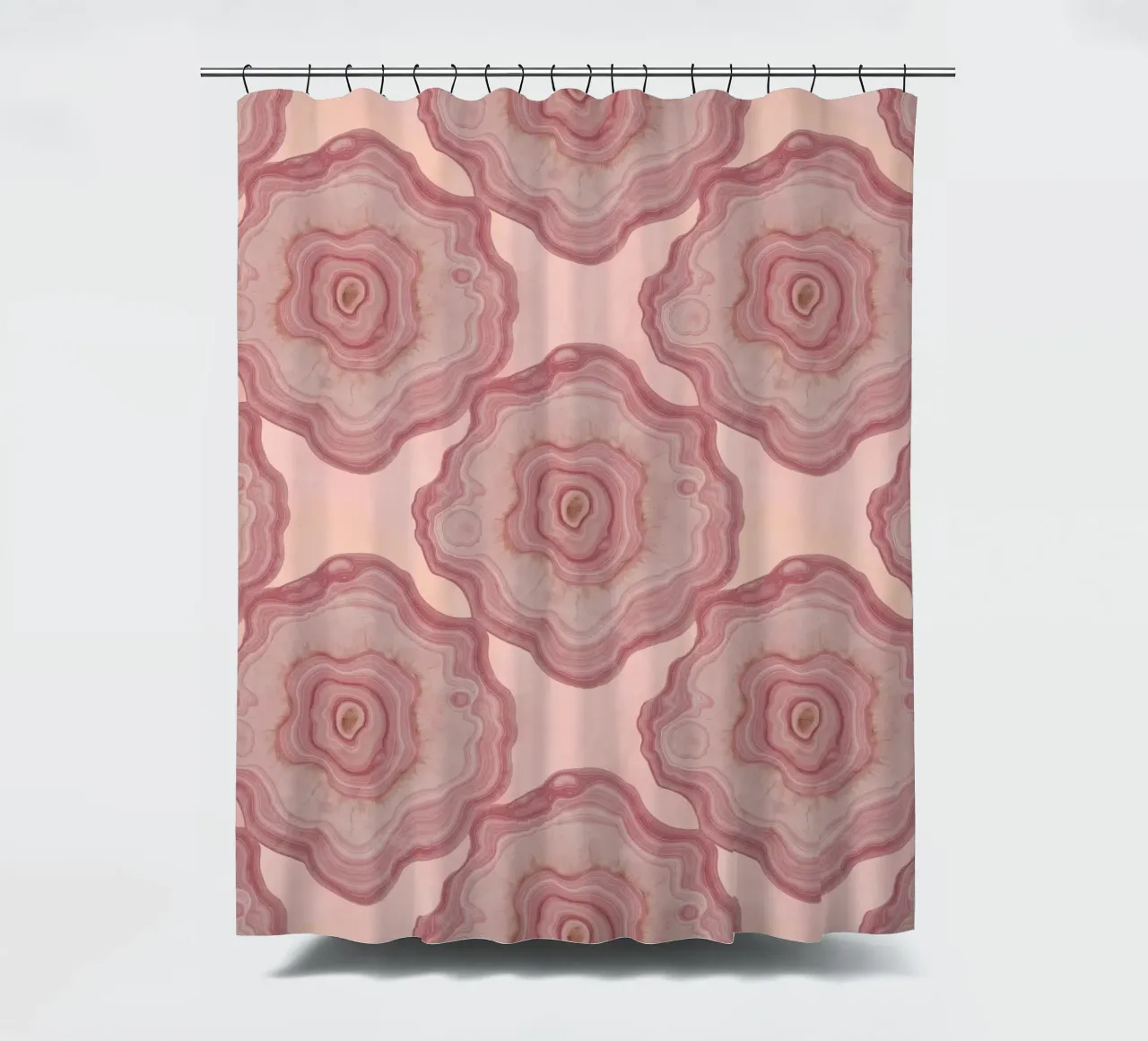 Agata rosa Modello 04 tenda da doccia da Gemstone Textures