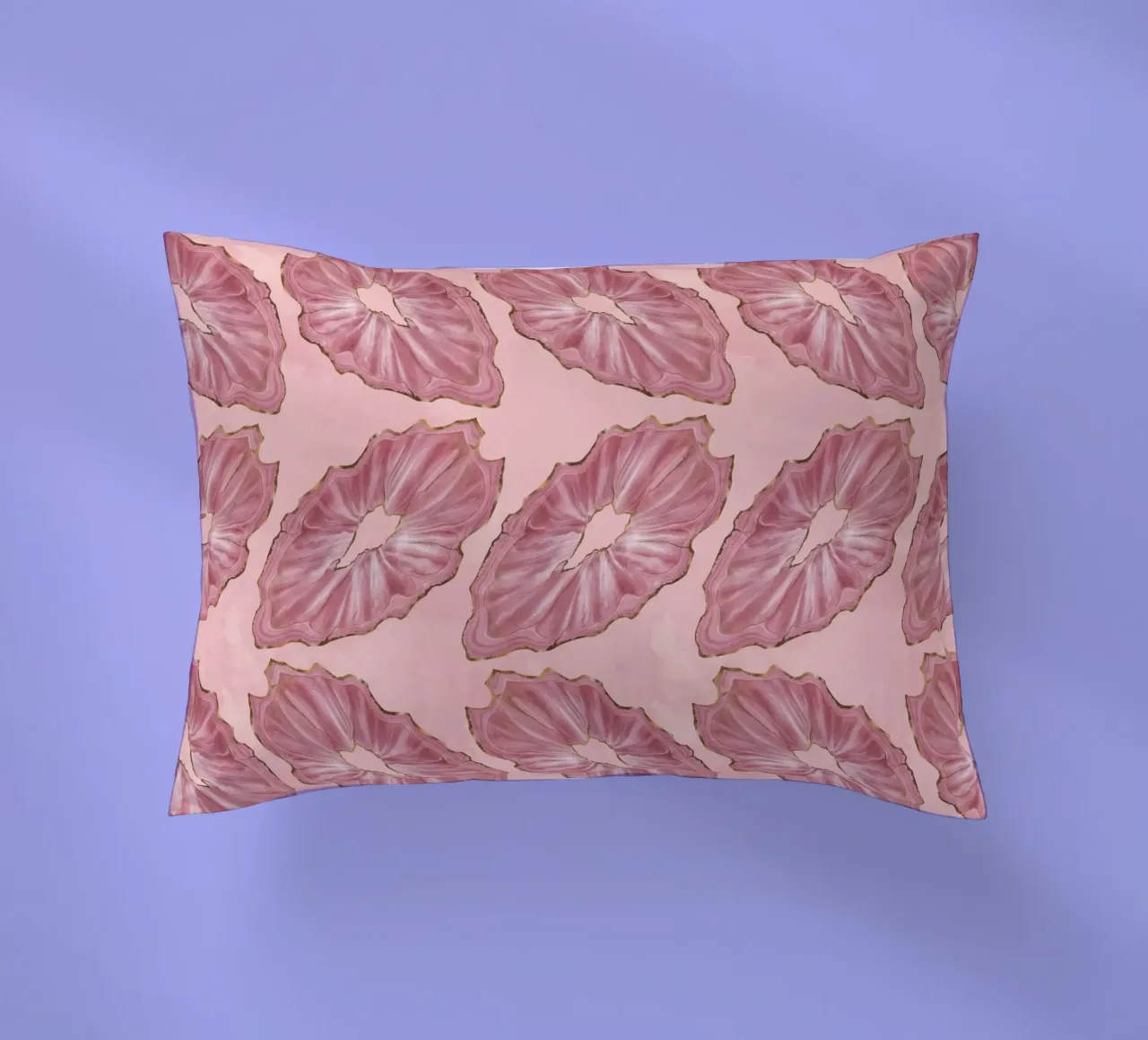 Agata rosa Modello 05 cuscino da Gemstone Textures