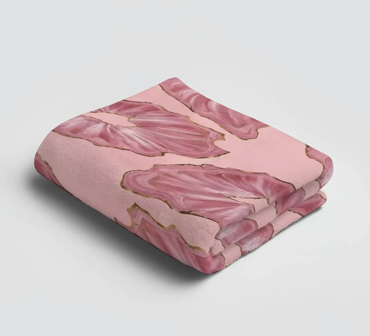 Agata rosa Modello 05 asciugamano da bagno da Gemstone Textures