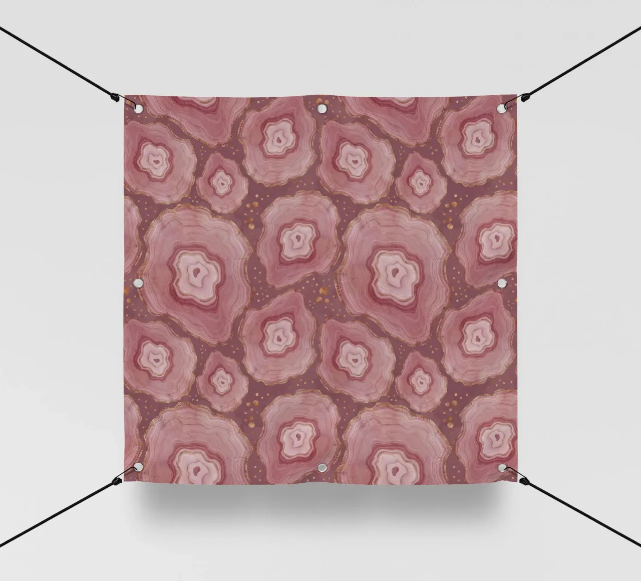 Agata rosa modello 06 telo in pvc da Gemstone Textures