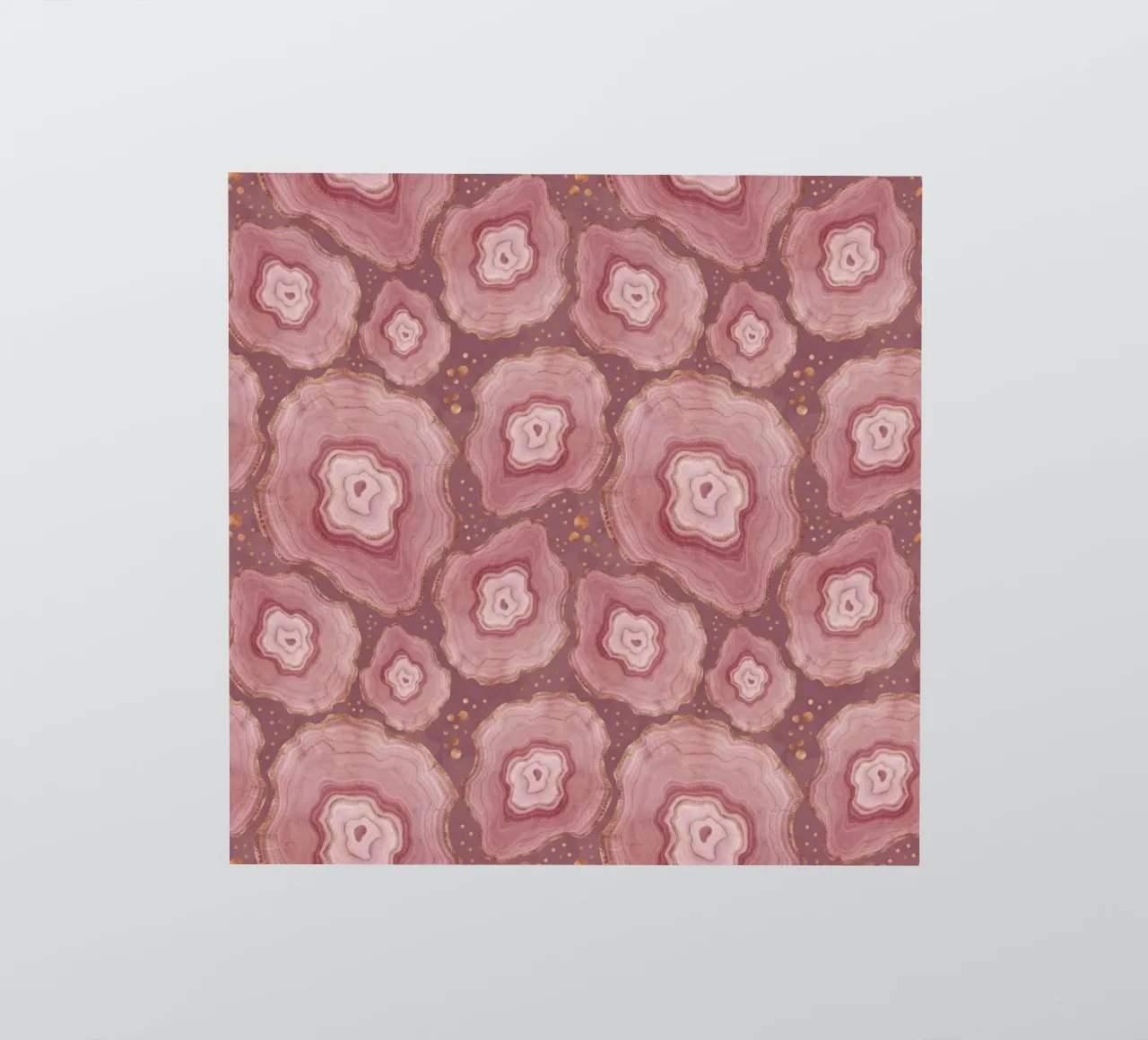 Pink Agate Pattern 06 sticker by Gemstone Textures