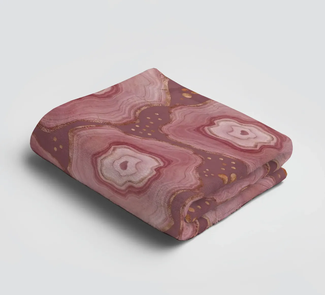 Agata rosa modello 06 asciugamano da bagno da Gemstone Textures