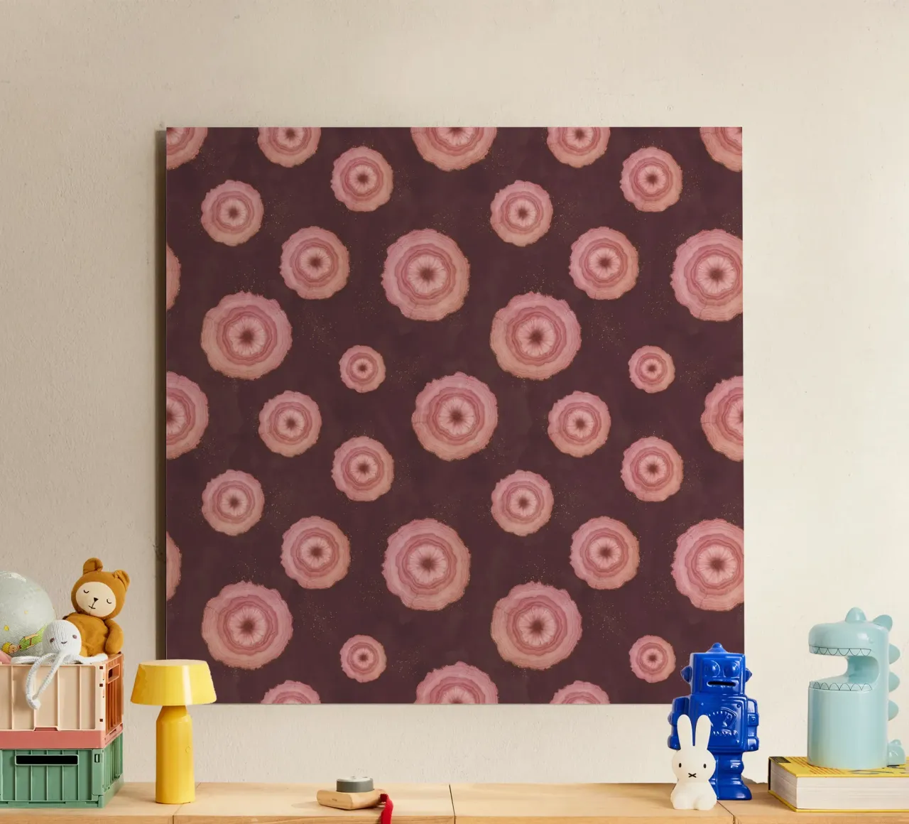 Pink Agate Pattern 07 forex plate by Gemstone Textures