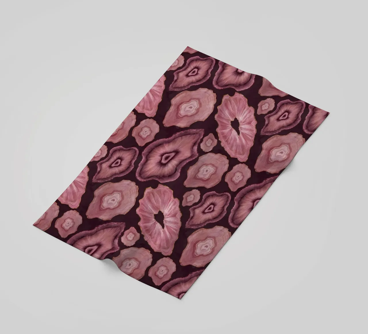 Agata rosa modello 08 telo mare da Gemstone Textures