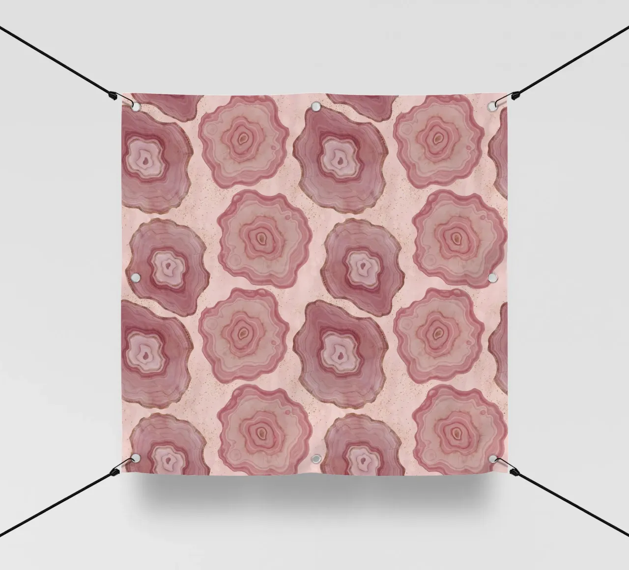 Modello di agata rosa 10 telo in pvc da Gemstone Textures