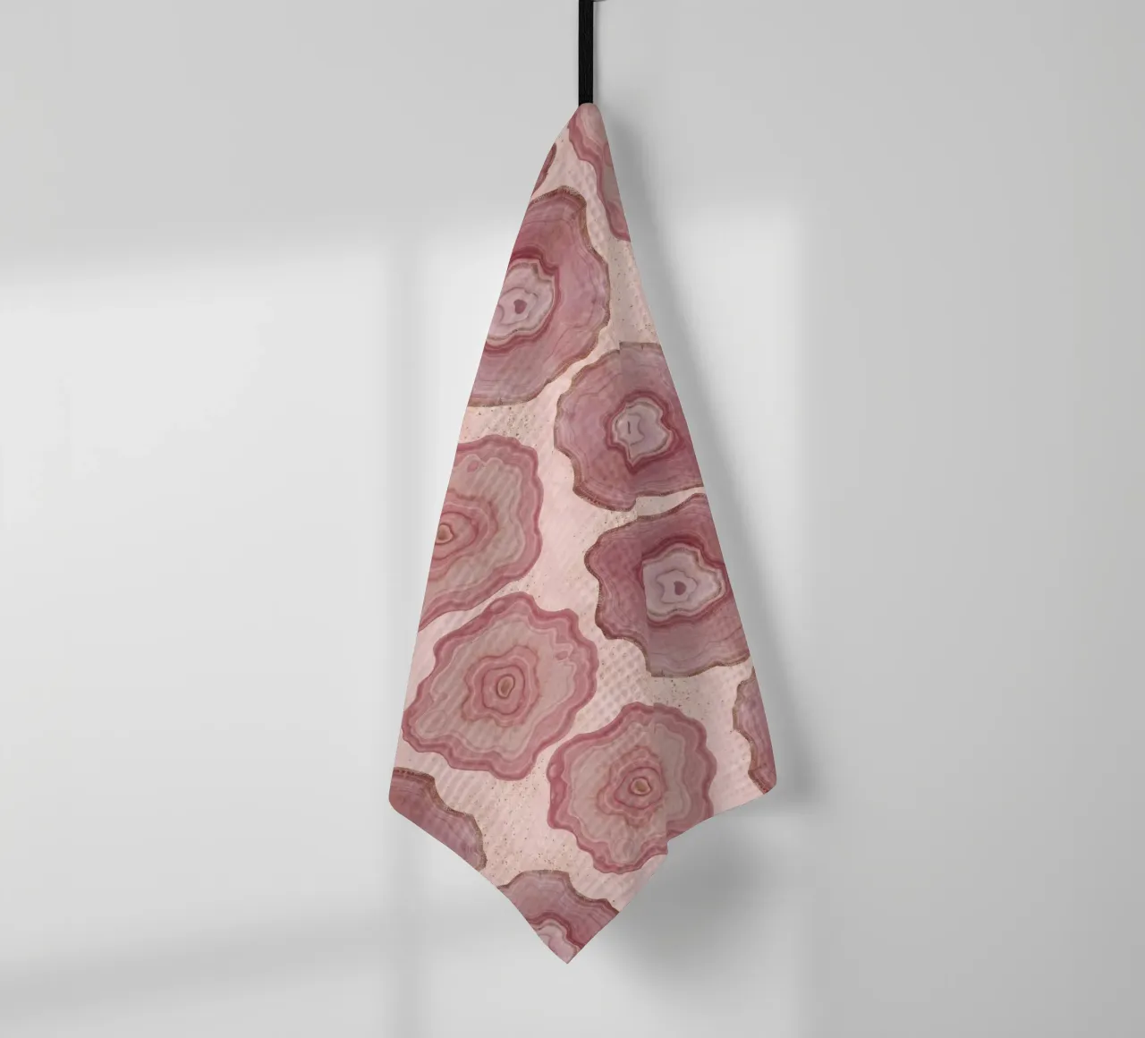 Agate rose motif 10 torchon de Gemstone Textures