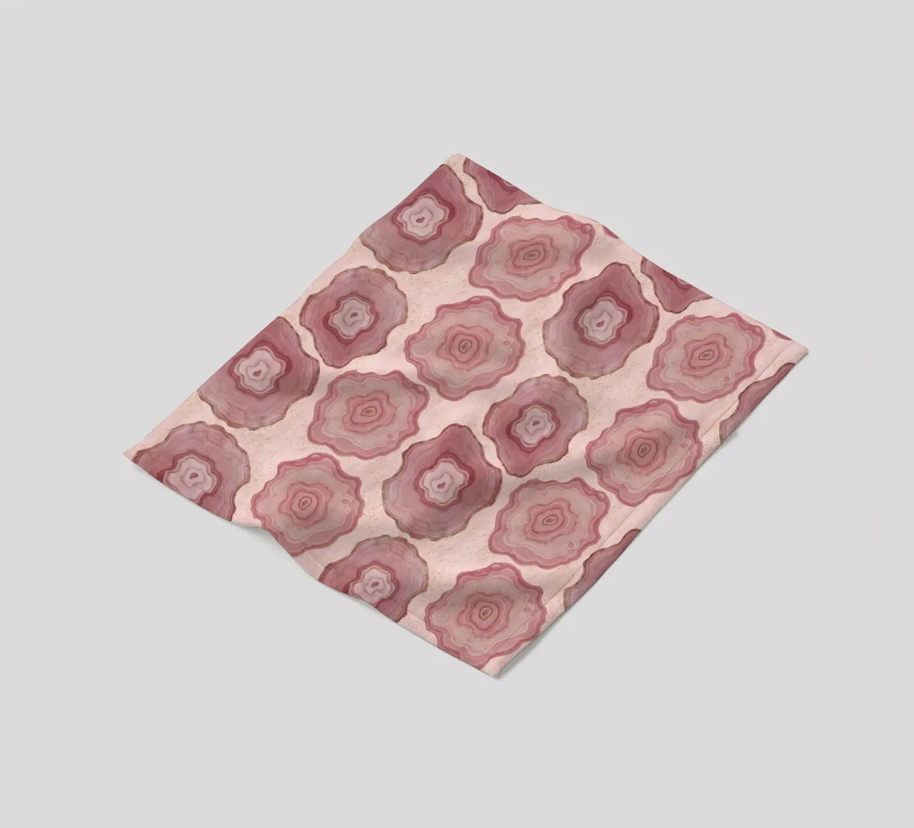 Modello di agata rosa 10 coperta in pile da Gemstone Textures