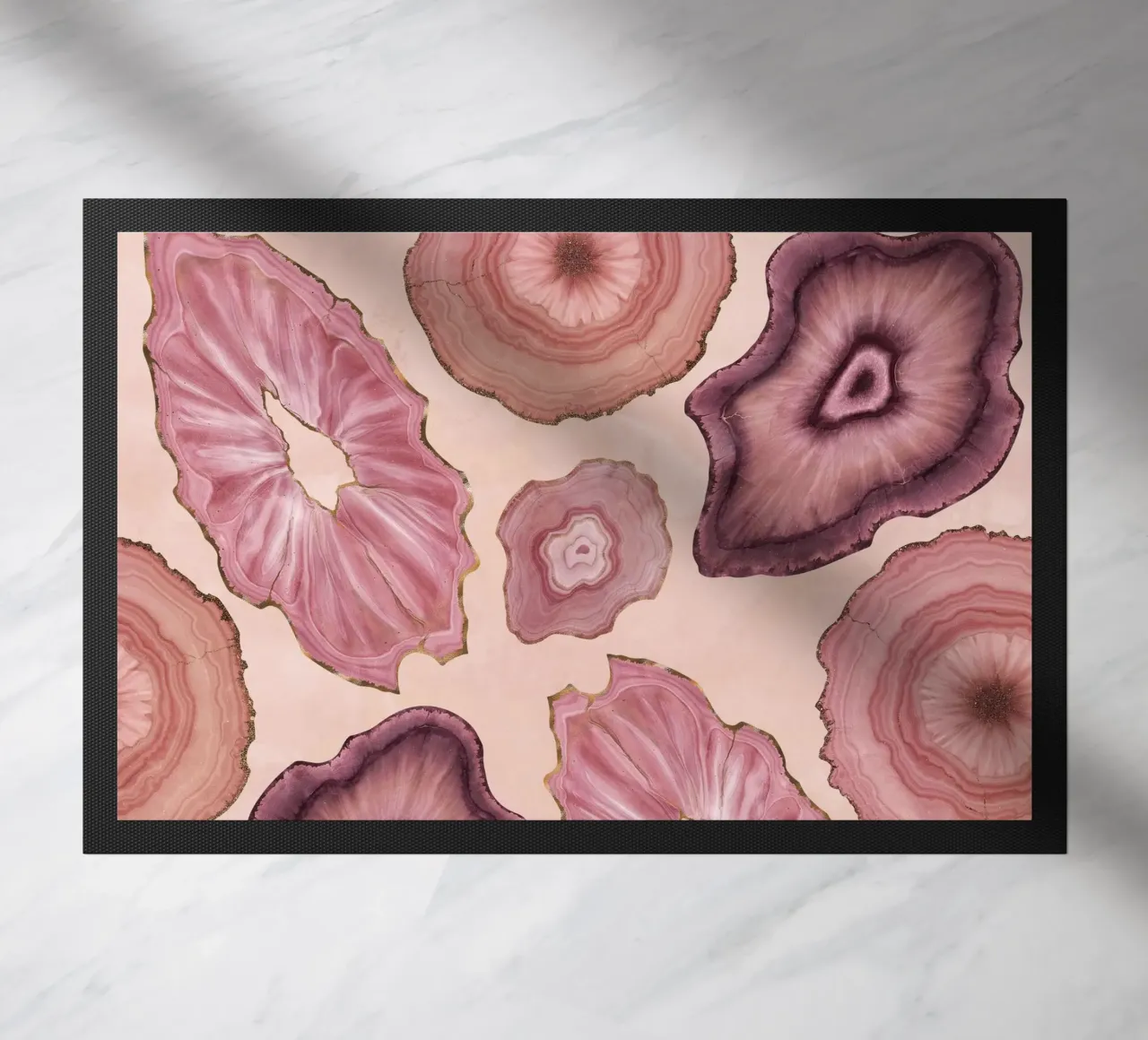 Modello di agata rosa 11 zerbino da Gemstone Textures
