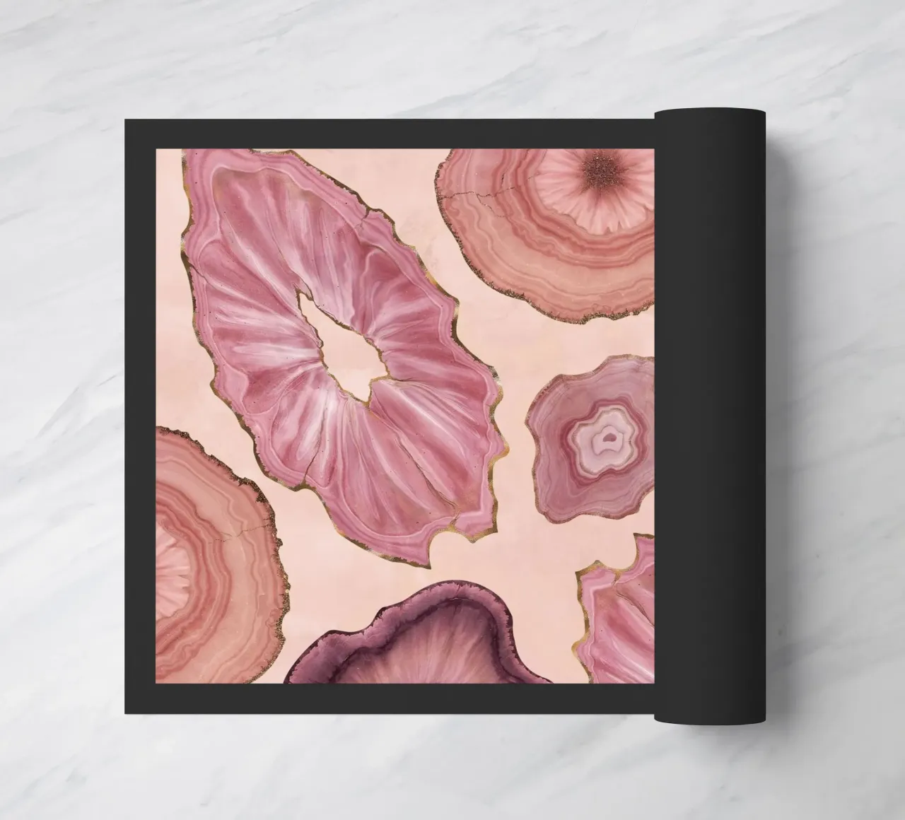 Modello di agata rosa 11 zerbino da Gemstone Textures