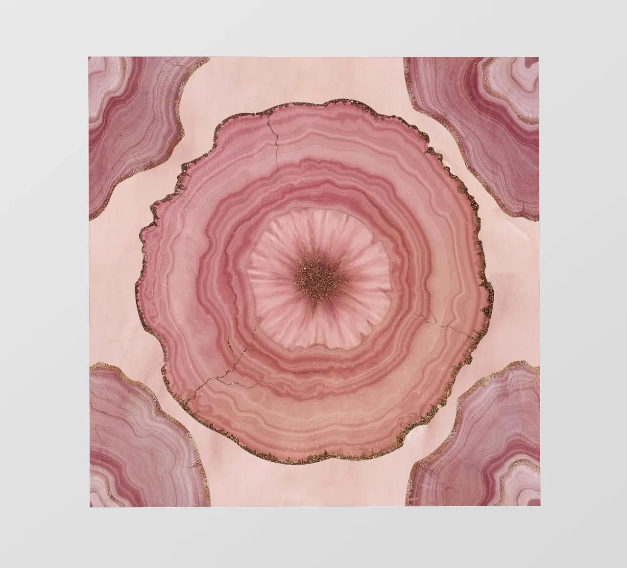 Agata rosa Modello 12 telo in pvc da Gemstone Textures