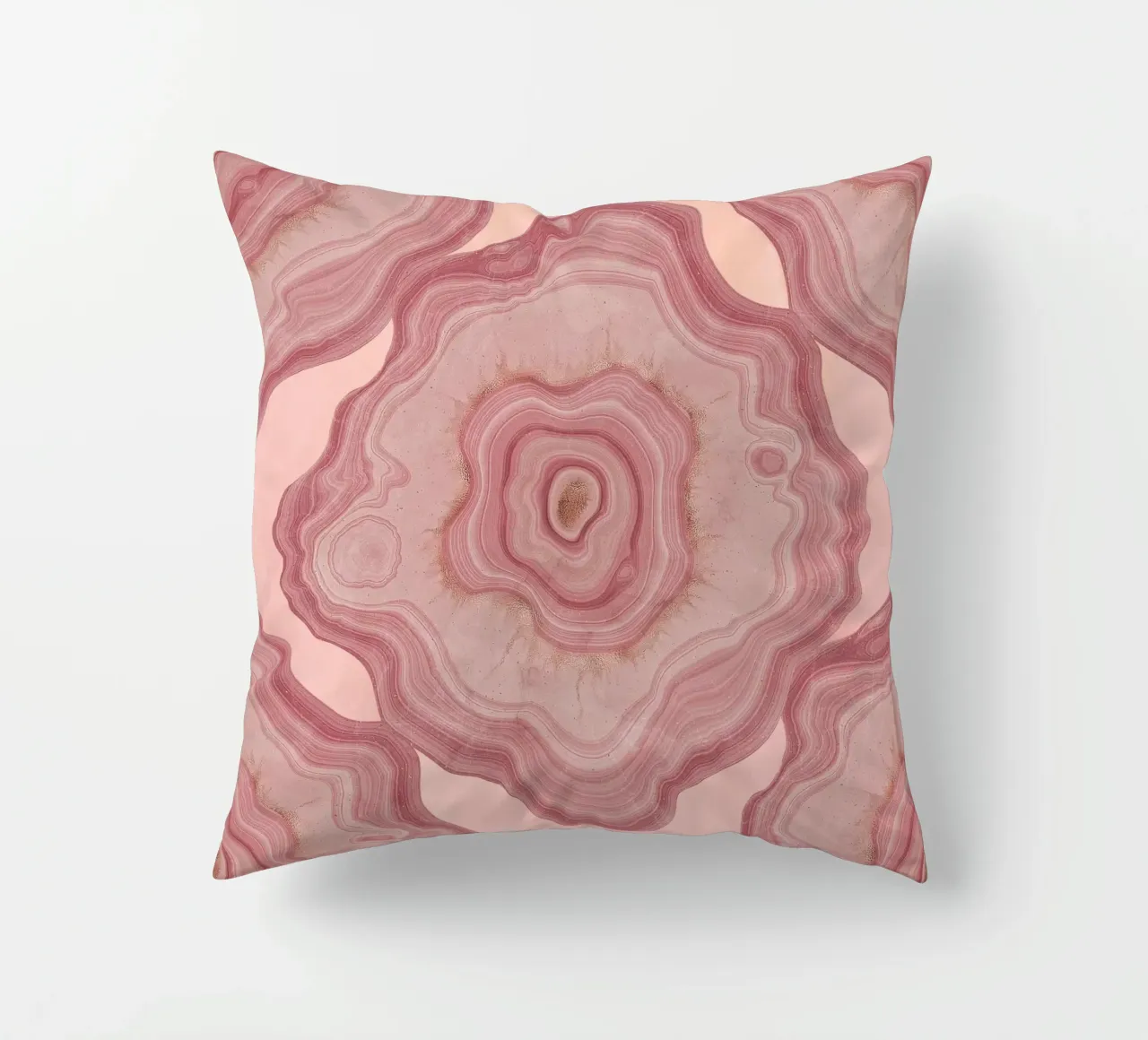 Modello di agata rosa 14 cuscino da Gemstone Textures