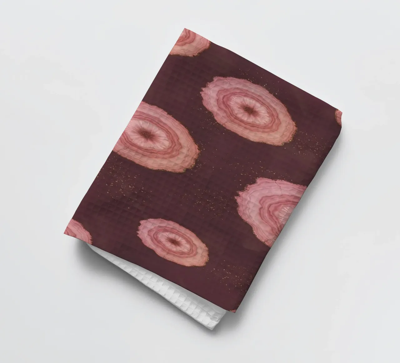 Modello di agata rosa 17 canovaccio da cucina da Gemstone Textures