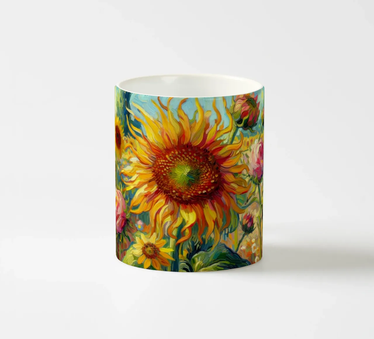 Girasole di Vincent tazza in ceramica da 🎨 Point and Art
