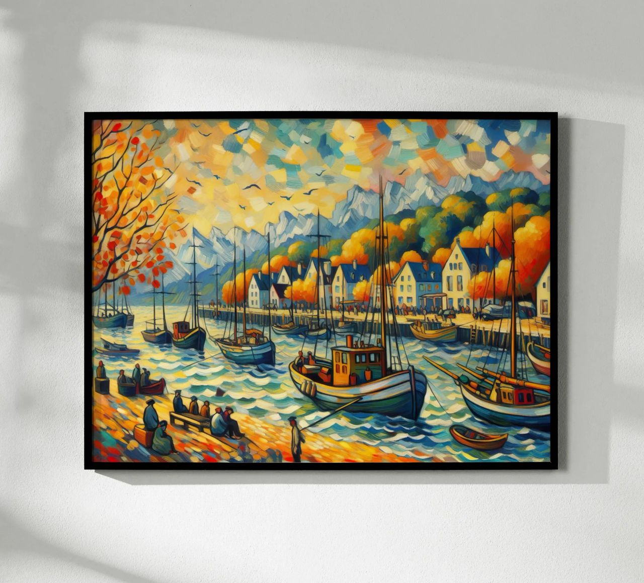 port matisse poster by Point and Art