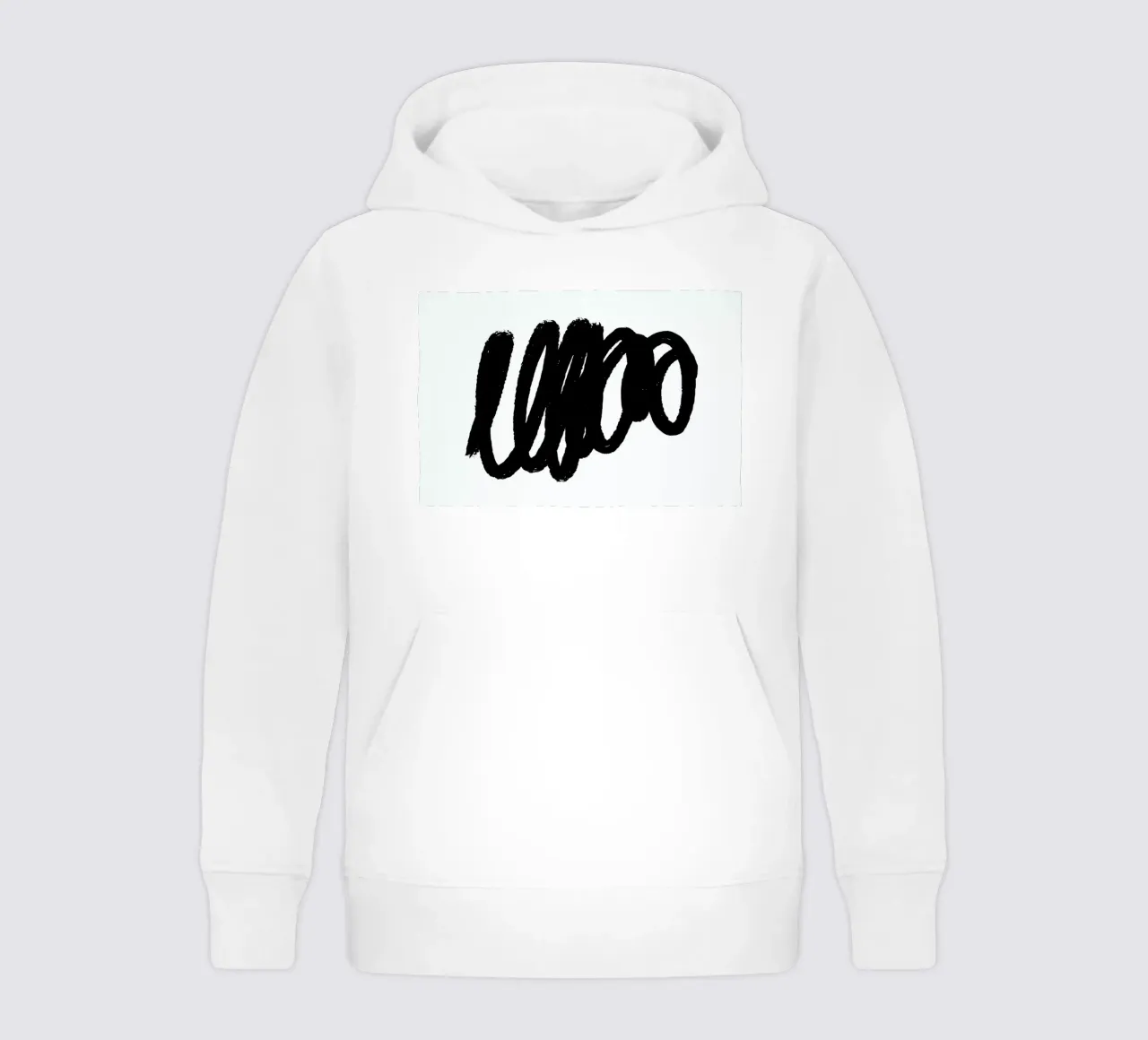 Spinning kinder hoodie van Graphite