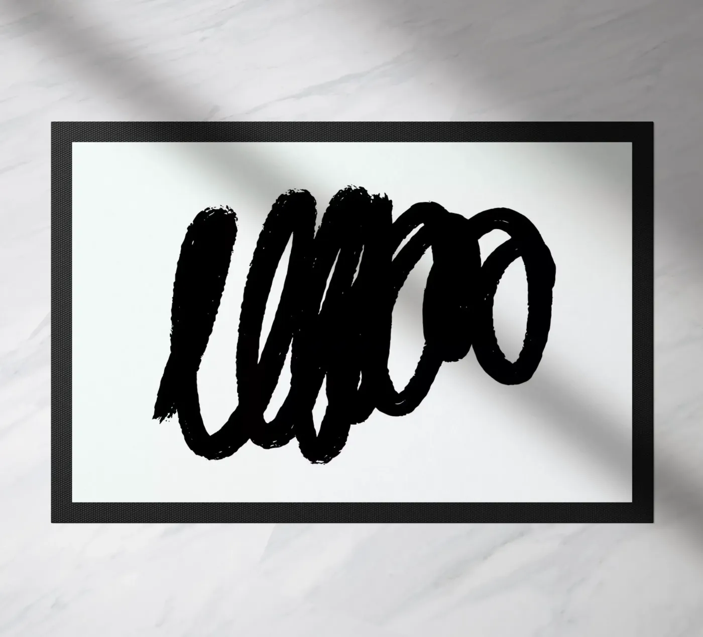 Spinning deurmat van Graphite