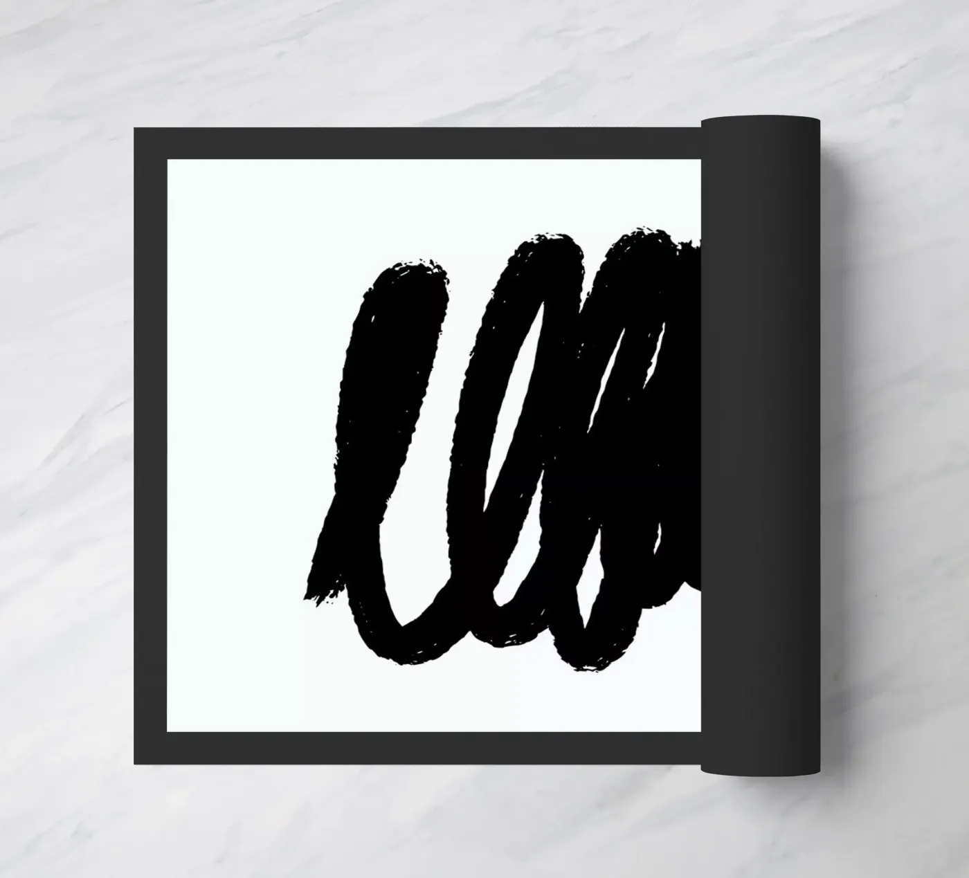 Spinning deurmat van Graphite