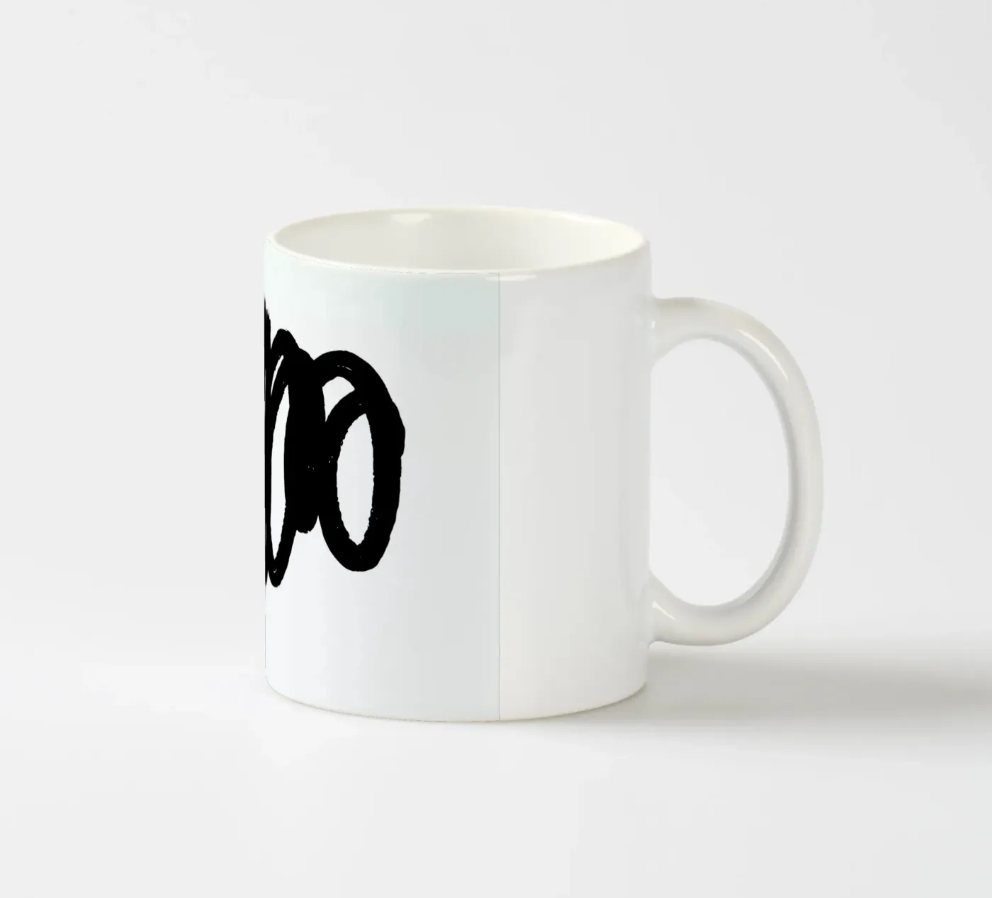 Spinning ceramic mug by Graphite
