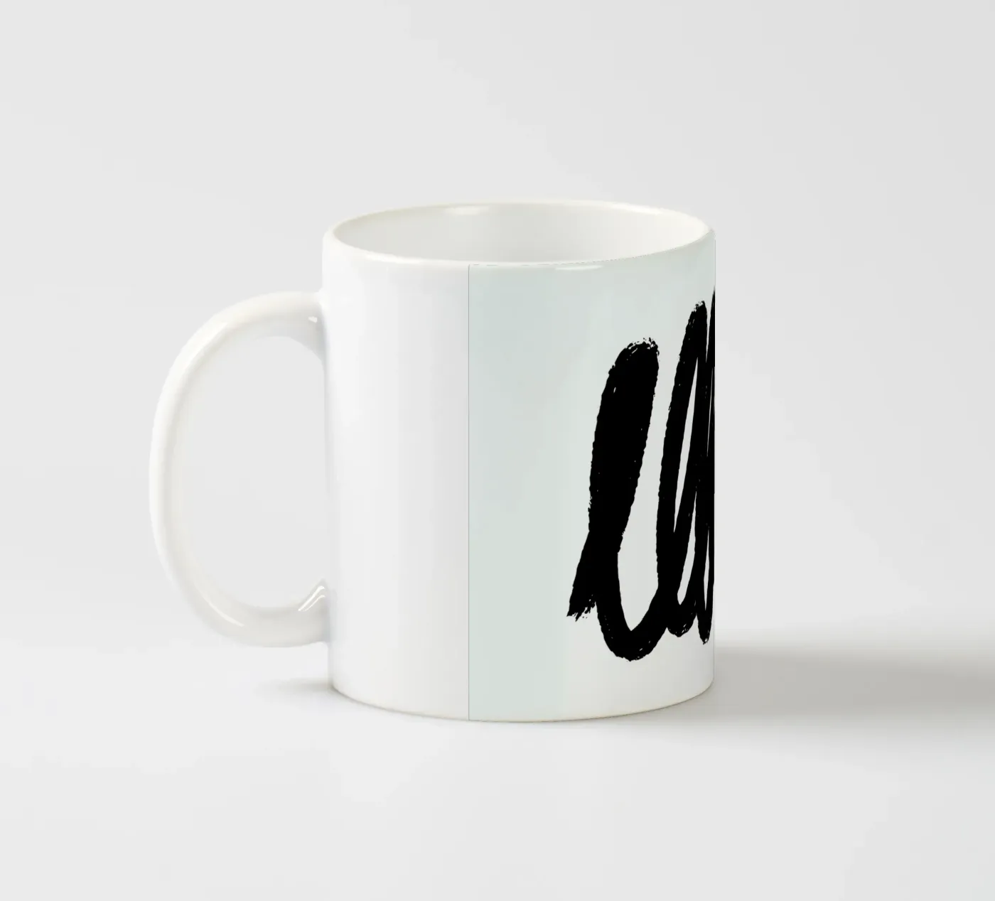 Spinning ceramic mug by Graphite