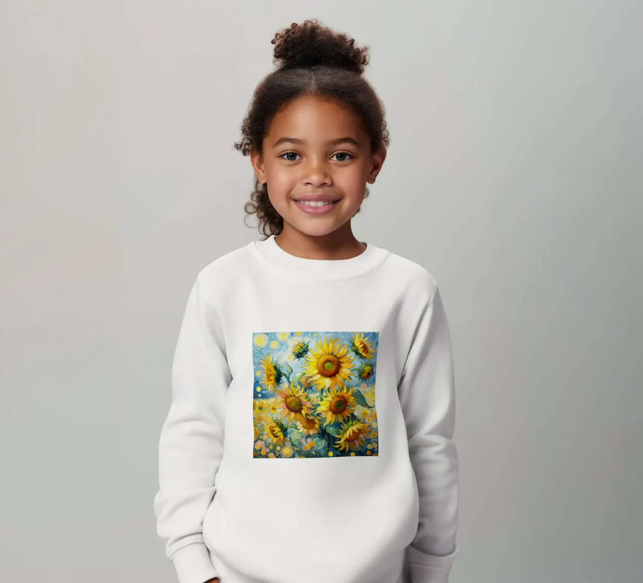 girasoli felpa bambino da 🎨 Point and Art