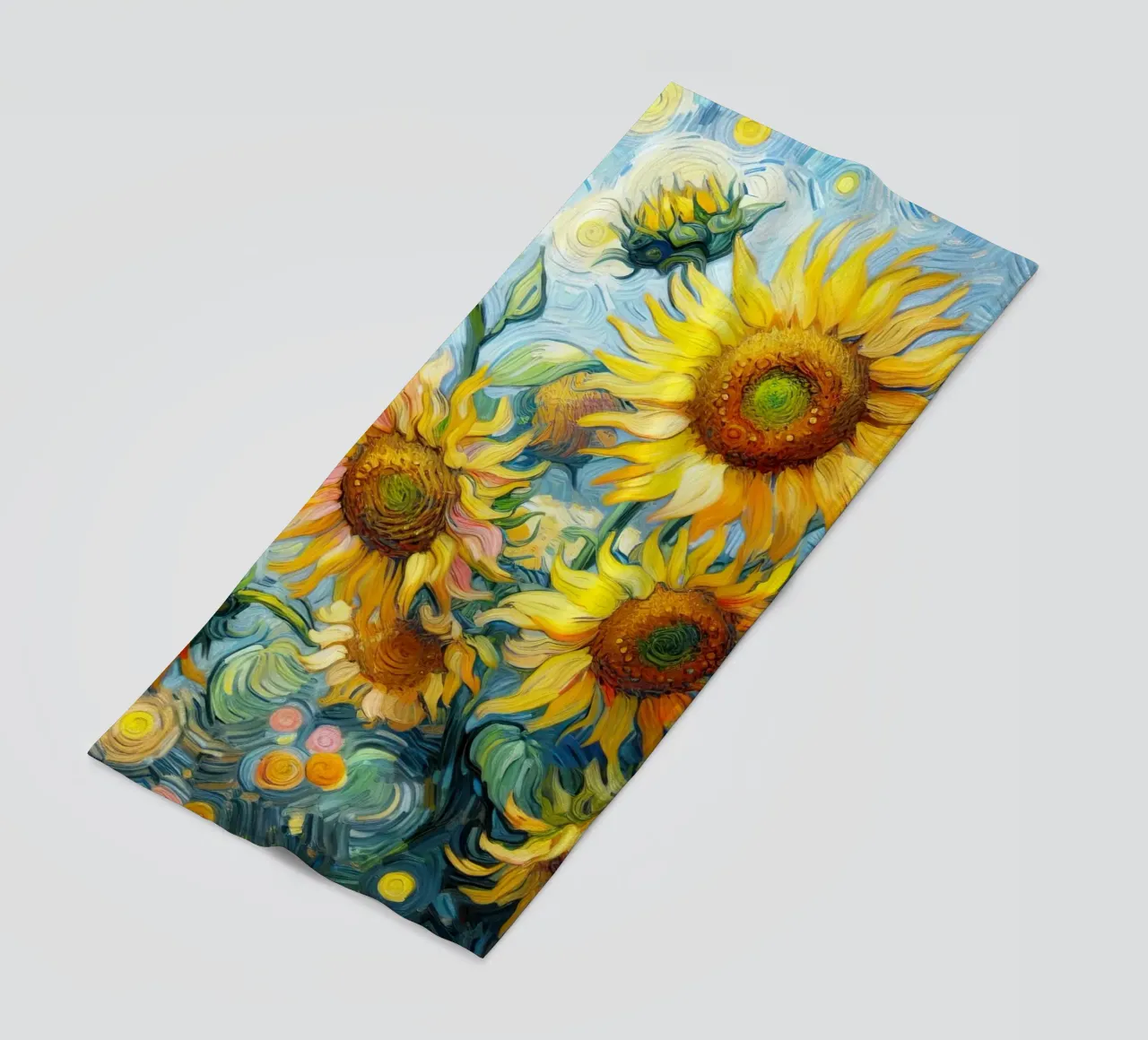 girasoli telo mare da 🎨 Point and Art