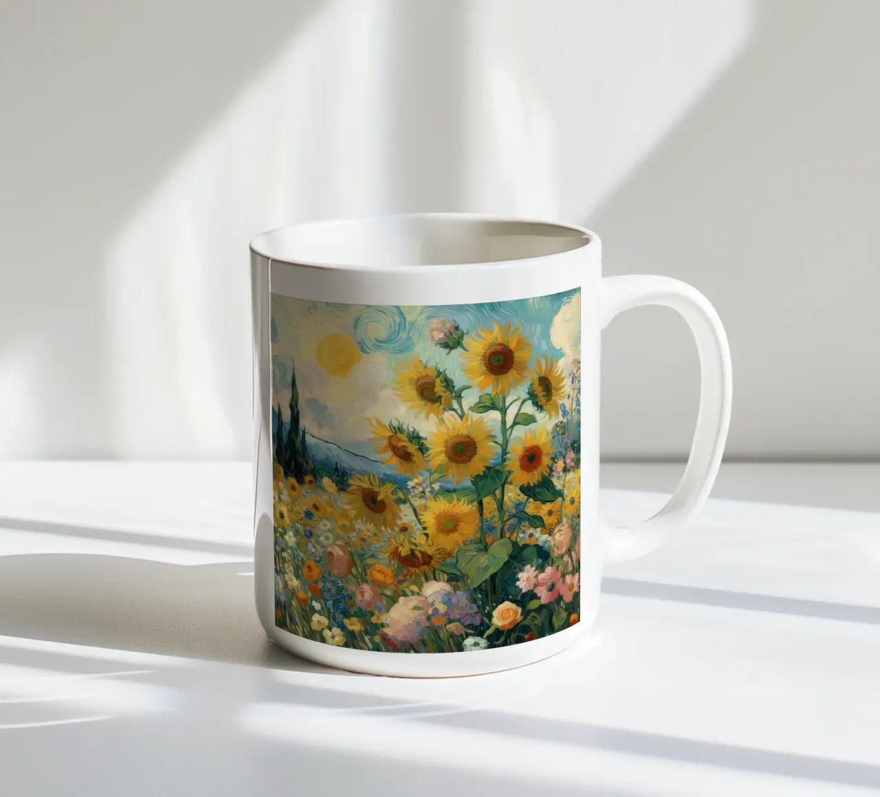 Girasoli II tazza in ceramica da 🎨 Point and Art