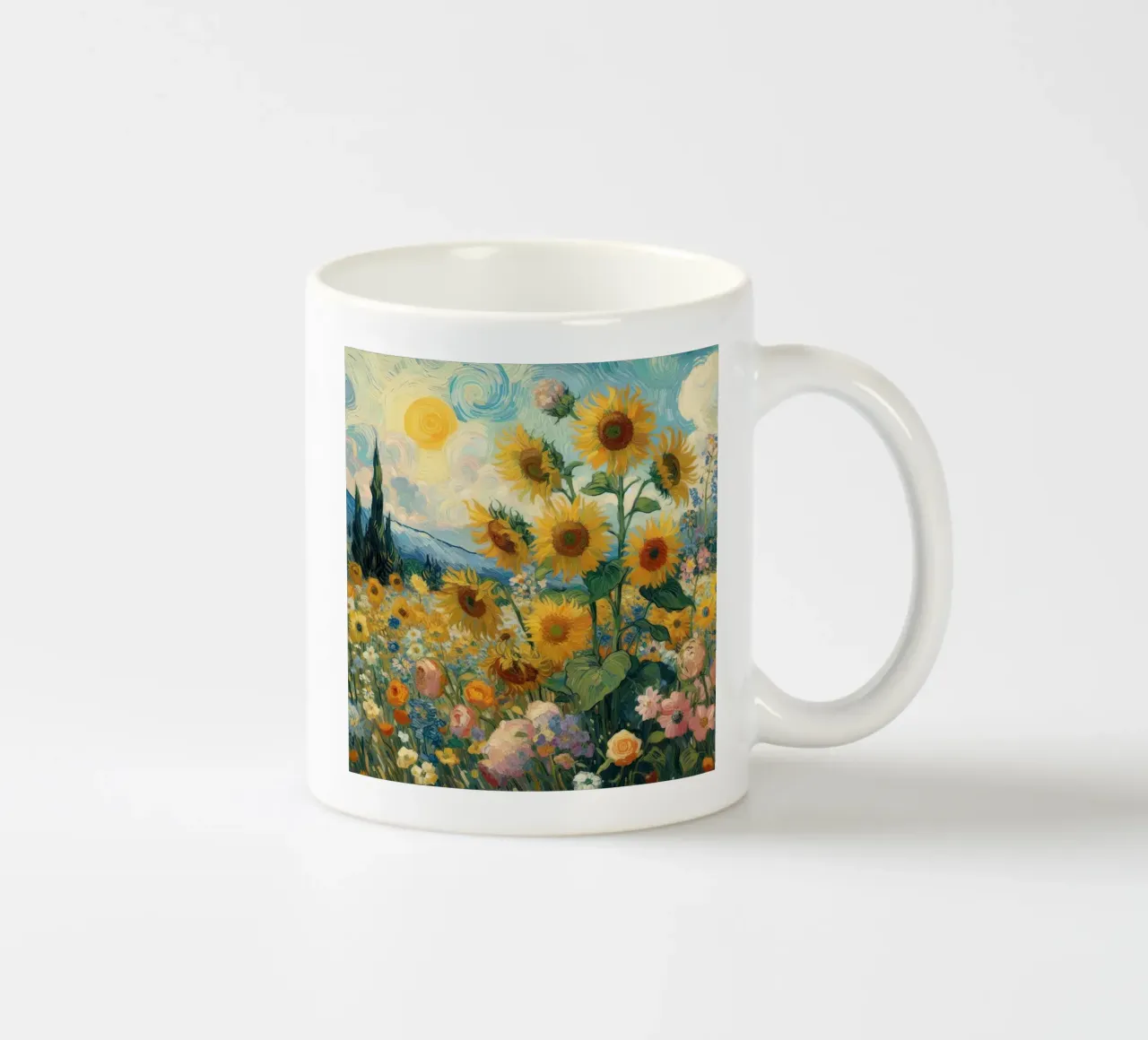 Girasoli II tazza in ceramica da 🎨 Point and Art