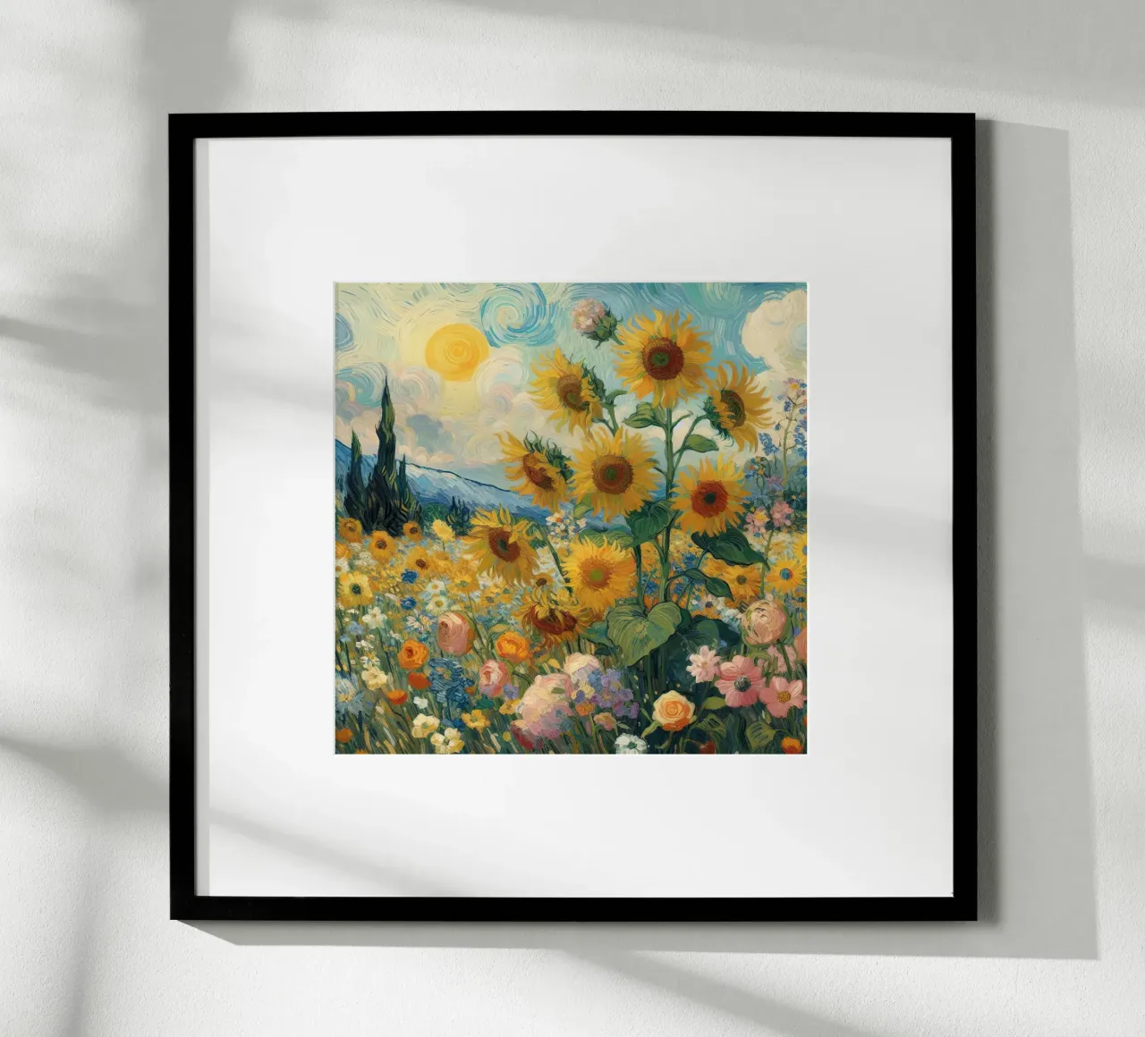 Girasoli II poster da Point and Art