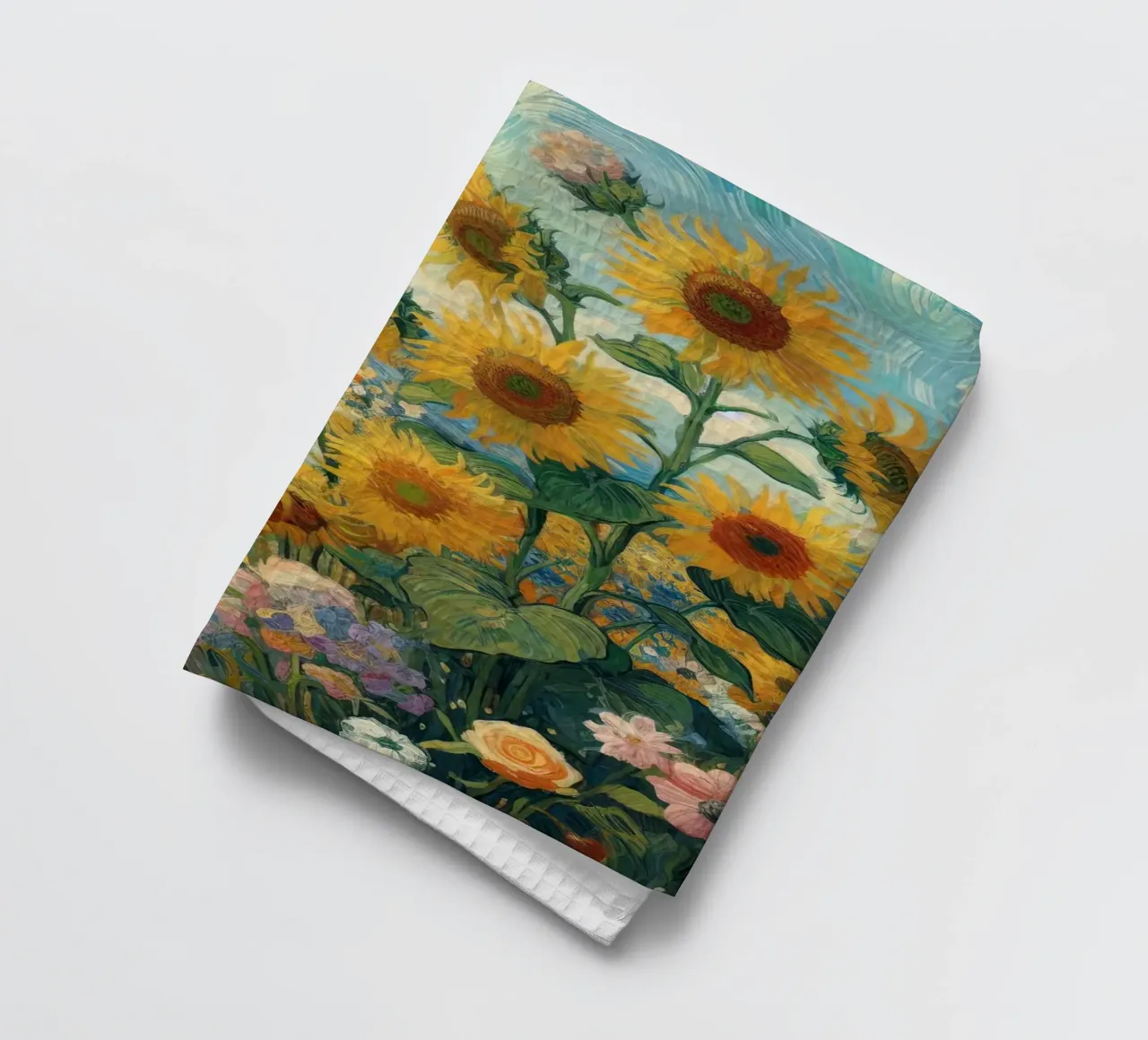 Tournesols II torchon de 🎨 Point and Art