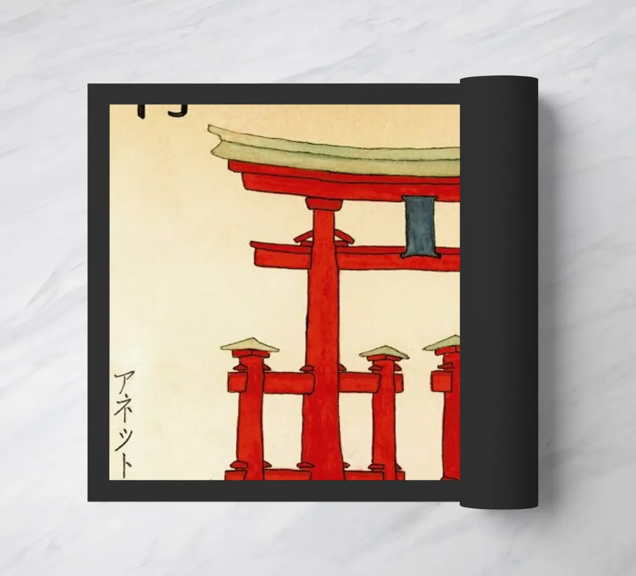 Bartusch-Goger - Torii of an Old Shinto Shrine zerbino da ARTOTHEK